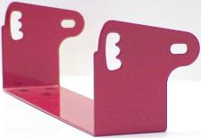 Red Powder Coat Radio Bracket