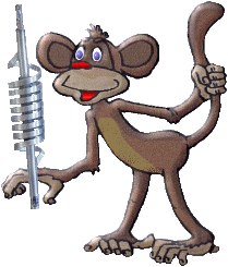 Monkey Holding MM-9 Trucker Antenna