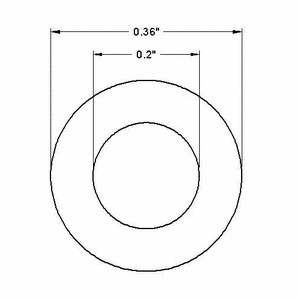 McMaster-Carr (90945A740) - Stainless Steel NAS 620 Flat Washer, Number ...